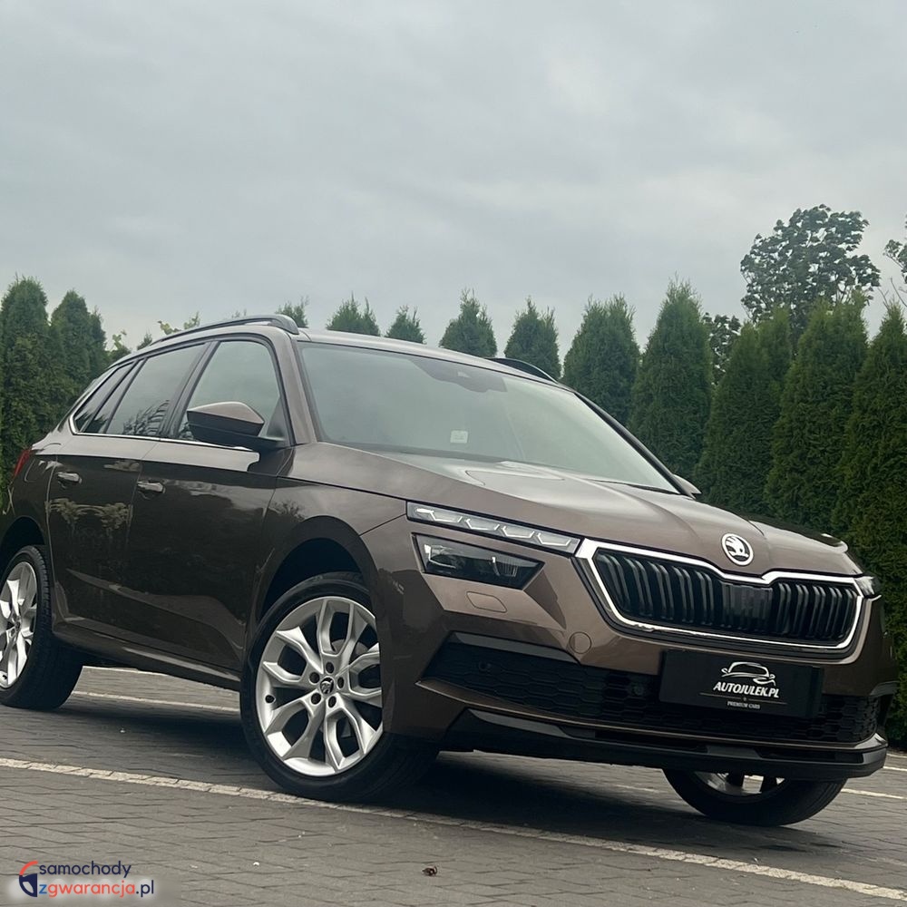 Skoda   Kamiq    110 Km    Automatyczna    Fwd (Przód)    Brązowy