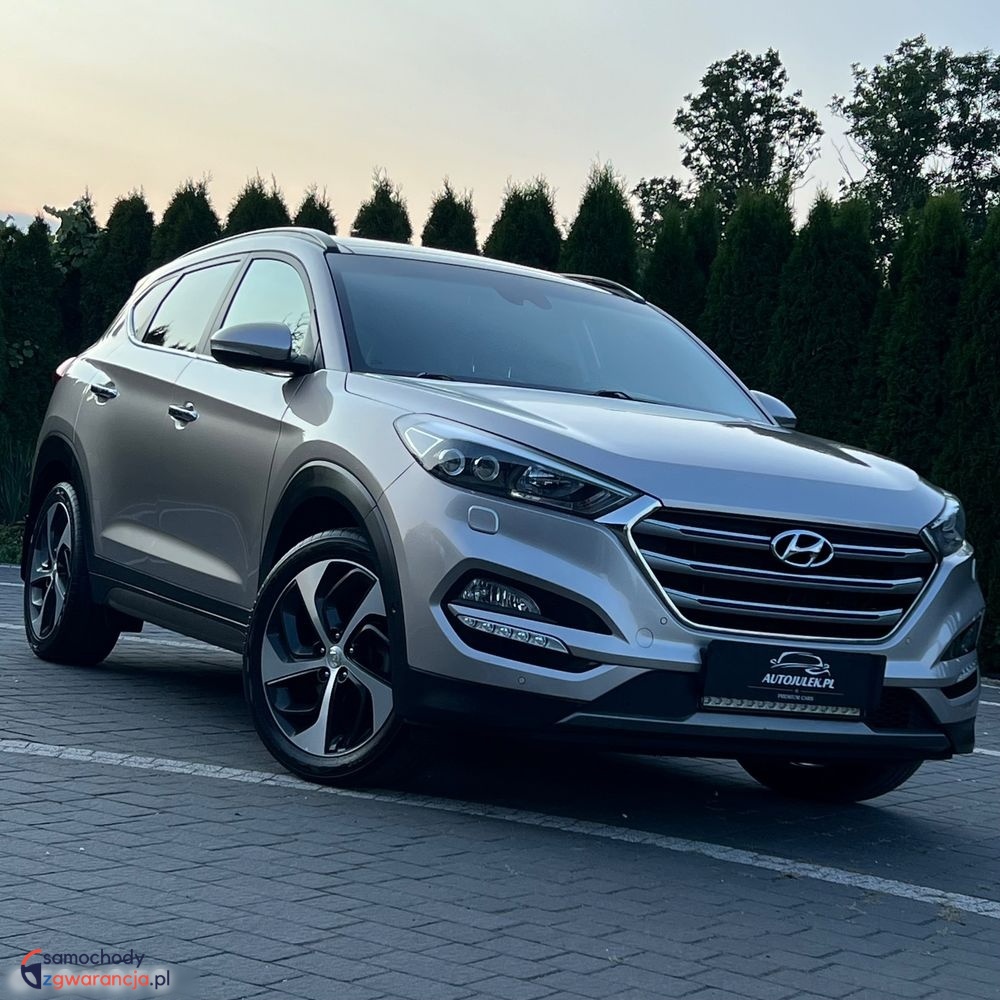 Hyundai   Tucson    177 Km    Automatyczna    4×4 (Doł. Ręcznie)    Inny Kolor