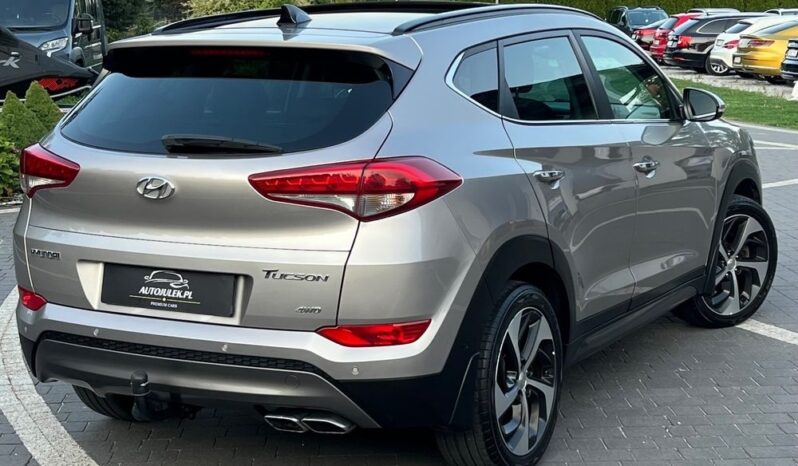 Hyundai   Tucson    177 KM    Automatyczna    4×4 (doł. ręcznie)    Inny kolor full