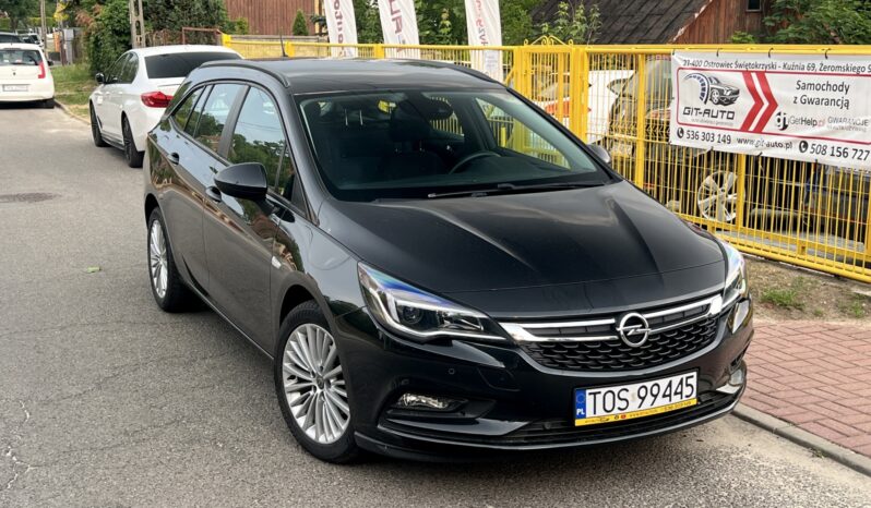 OPEL Astra | FWD (przód) | Manualna | 125 KM | Czarny full