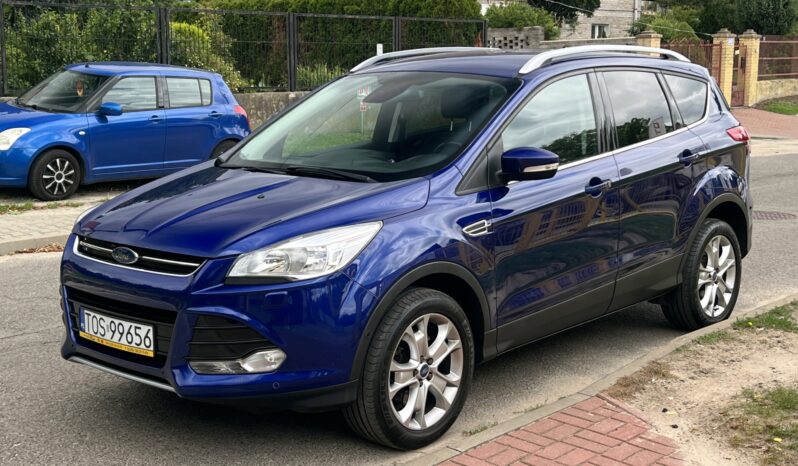 Ford Kuga | 4×4 (doł. automatycznie) | Manualna | 150 KM | Niebieski full