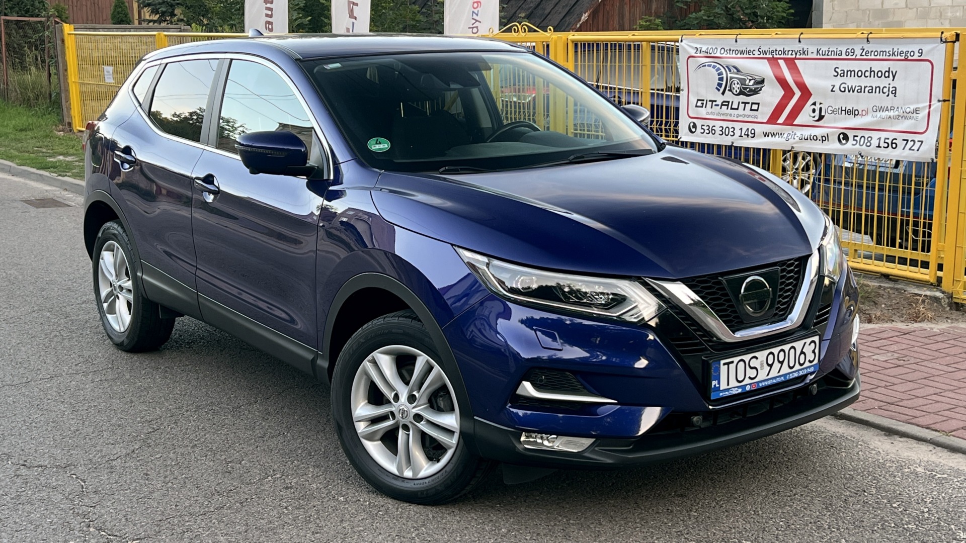 Nissan Qashqai | Fwd (Przód) | Manualna | 163 Km | Granatowy
