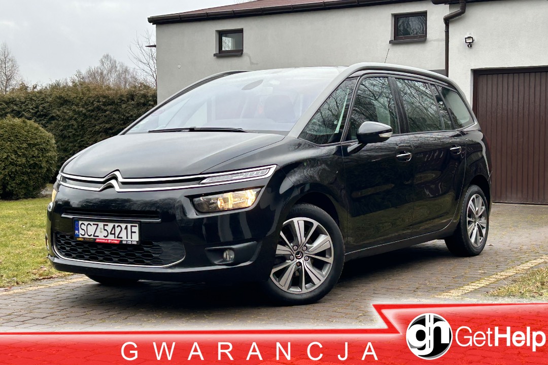 Citroën C4 Grand Picasso | Fwd (Przód) | Manualna | 150 Km | Czarny
