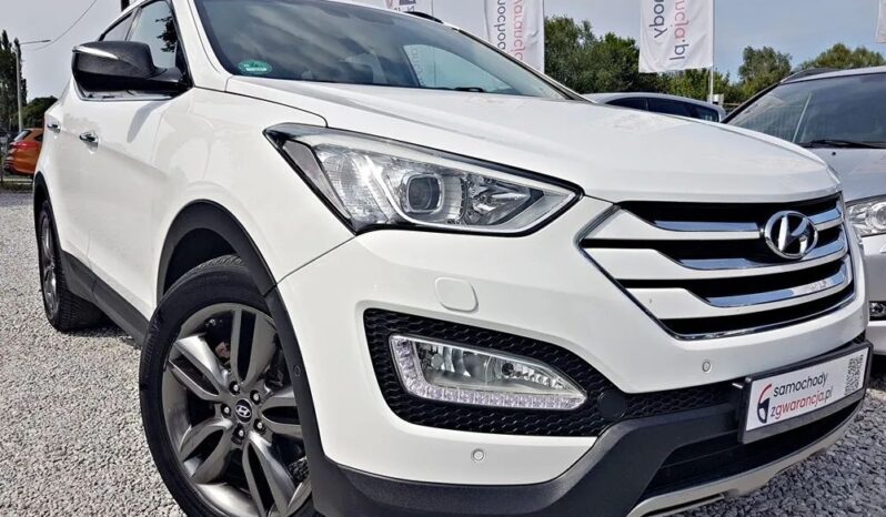 Hyundai Santa Fe | 4×4 (stały) | Automatyczna | 197 KM | Biały full