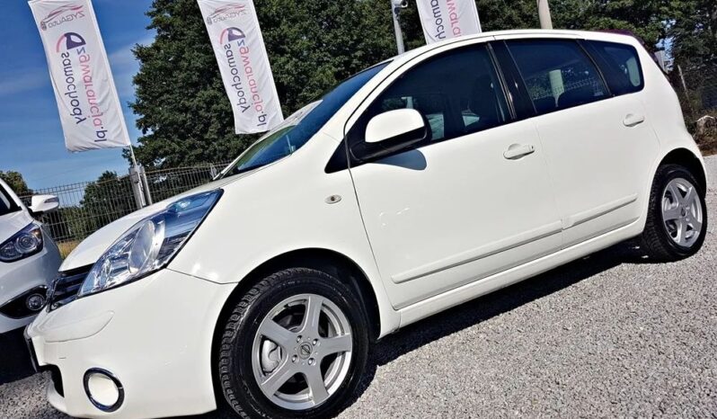 Nissan Note | FWD (przód) | Manualna | 88 KM | Biały full