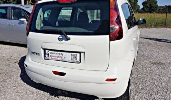 Nissan Note | FWD (przód) | Manualna | 88 KM | Biały full