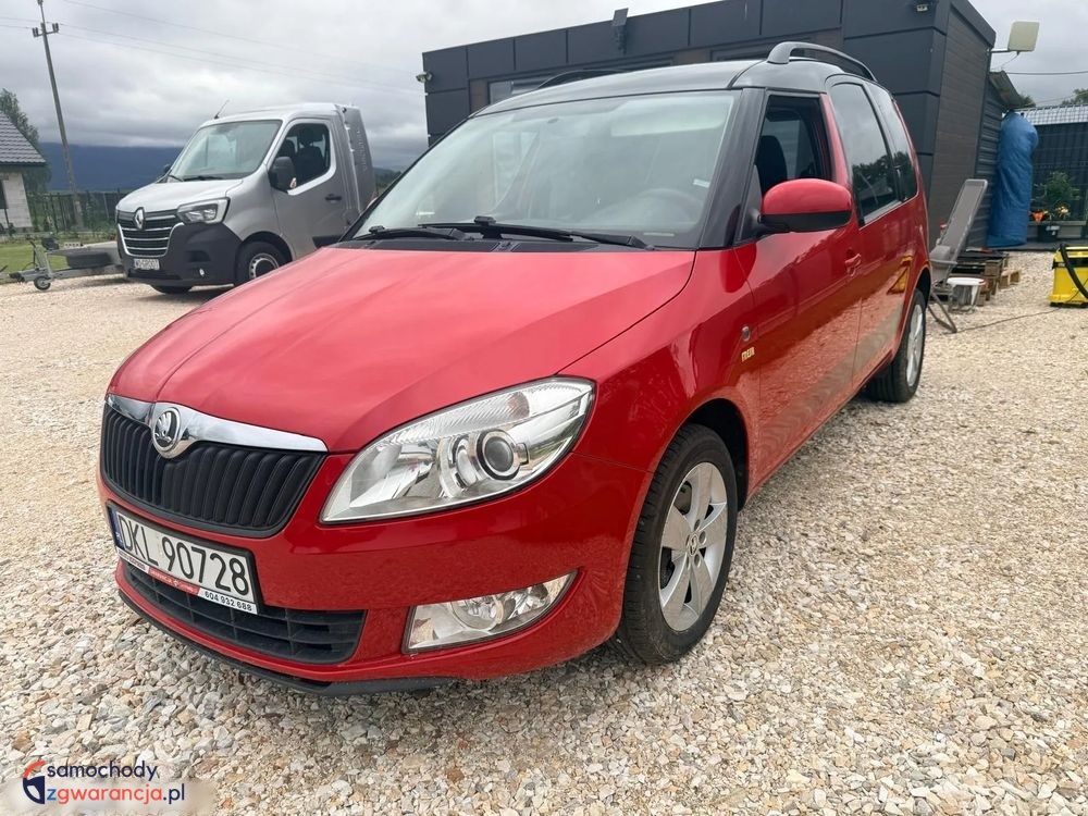 Skoda Roomster | Fwd (Przód) | Manualna | 105 Km | Czerwony