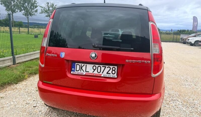 Skoda Roomster | FWD (przód) | Manualna | 105 KM | Czerwony full