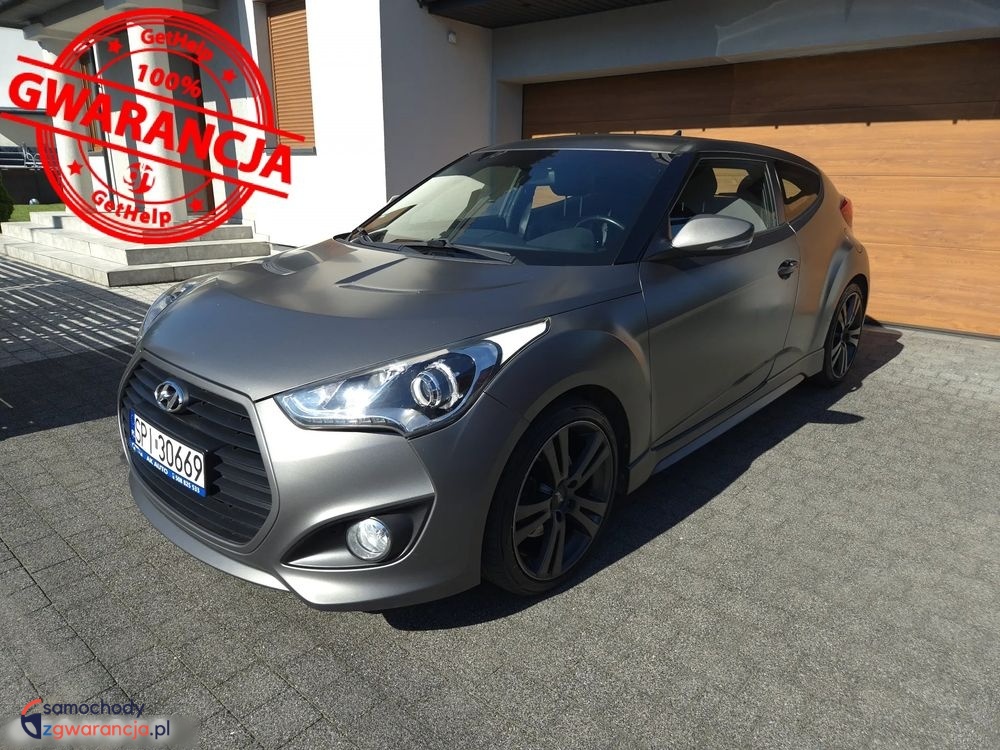 Hyundai Veloster | Fwd (Przód) | Manualna | 184 Km | Szary