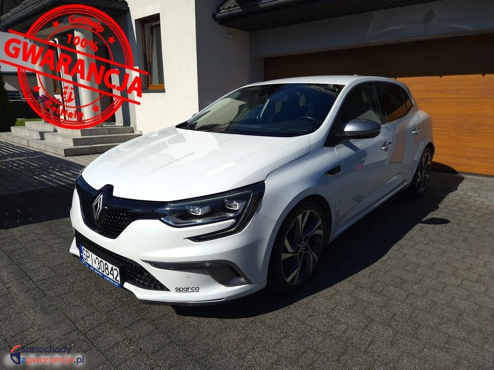 Renault Megane | Fwd (Przód) | Automatyczna | 205 Km | Biały