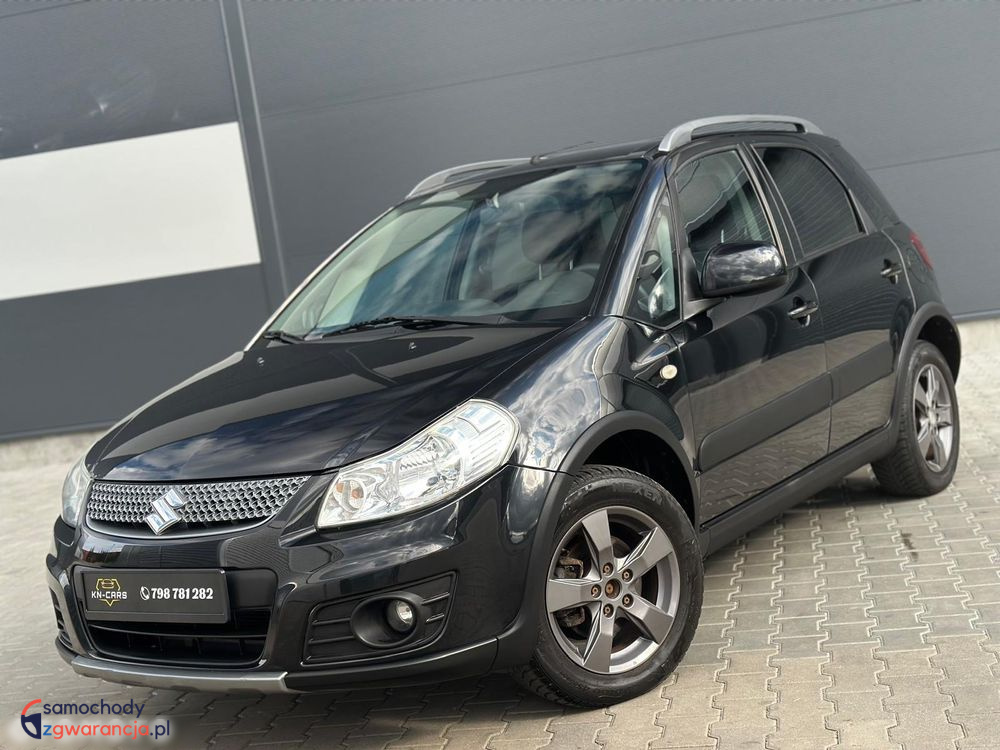 Suzuki Sx4 | 4X4 (Doł. Automatycznie) | Manualna | 120 Km | Czarny