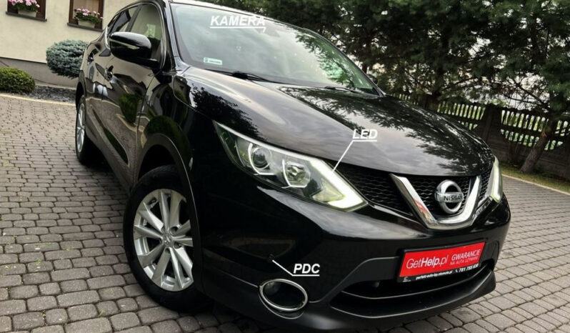 Nissan Qashqai | FWD (przód) | Manualna | 115 KM | Czarny full
