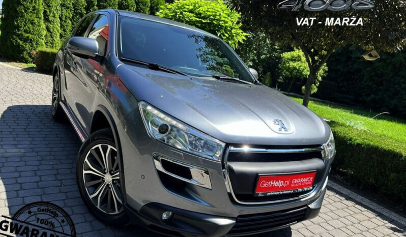 Peugeot 4008 | 4X4 (Doł. Ręcznie) | Manualna | 115 Km | Szary