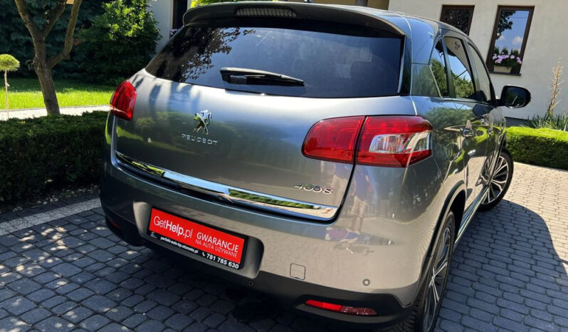 Peugeot 4008 | 4×4 (doł. ręcznie) | Manualna | 115 KM | Szary full