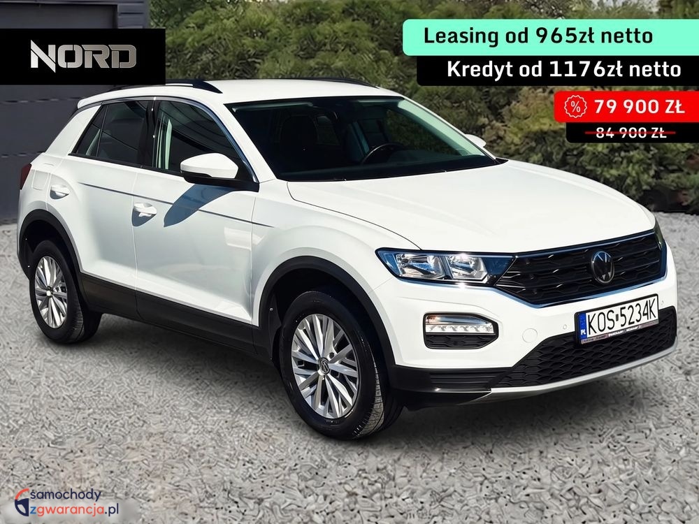 Volkswagen T-Roc | Fwd (Przód) | Automatyczna | 150 Km | Biały