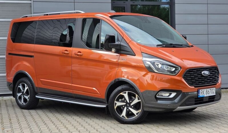 Ford Tourneo Custom | FWD (przód) | Automatyczna | 130 KM | Pomarańczowy full