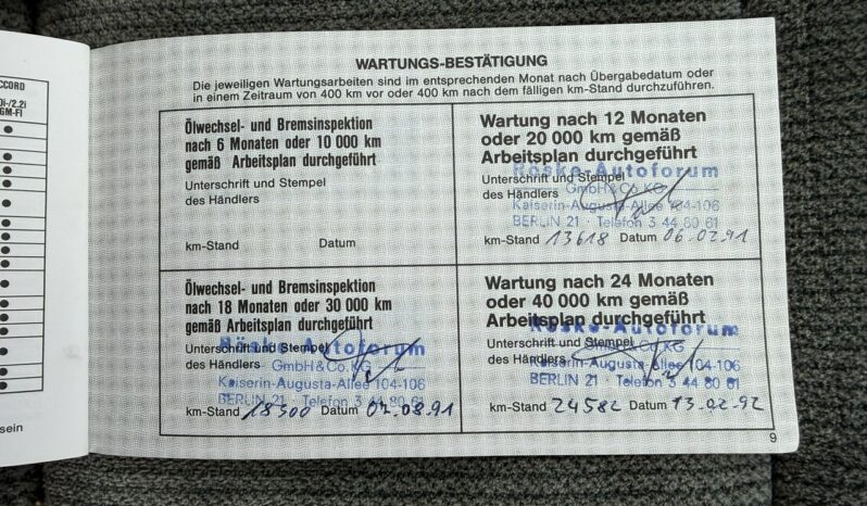Honda Accord | FWD (przód) | Automatyczna | 110 KM | Szary full