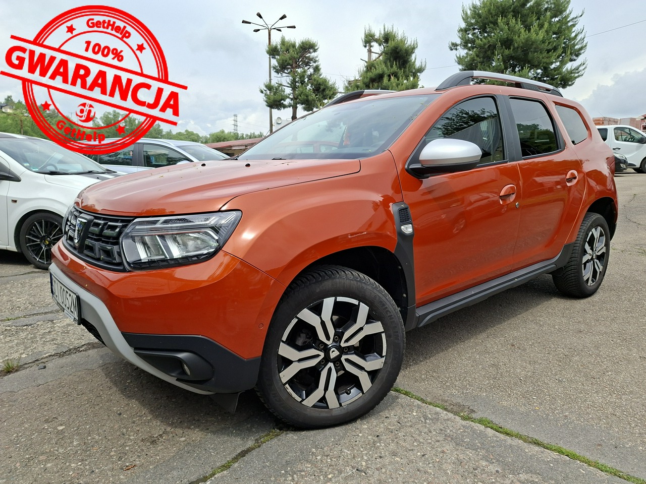 Dacia Duster | Fwd (Przód) | Automatyczna | 150 Km | Pomarańczowy