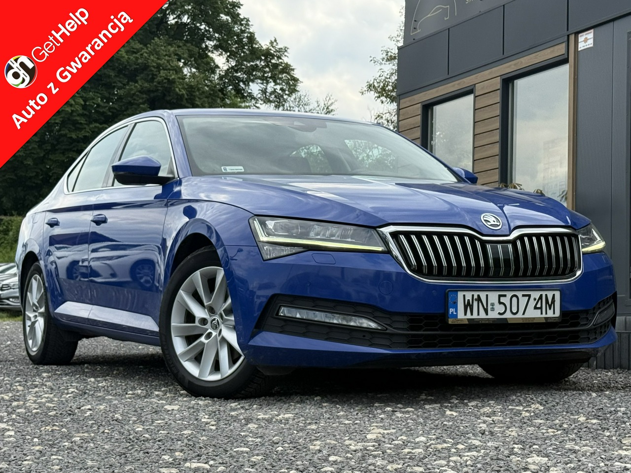Skoda Superb | Fwd (Przód) | Automatyczna | 150 Km | Niebieski