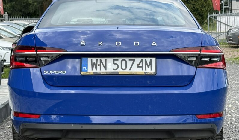Skoda Superb | FWD (przód) | Automatyczna | 150 KM | Niebieski full