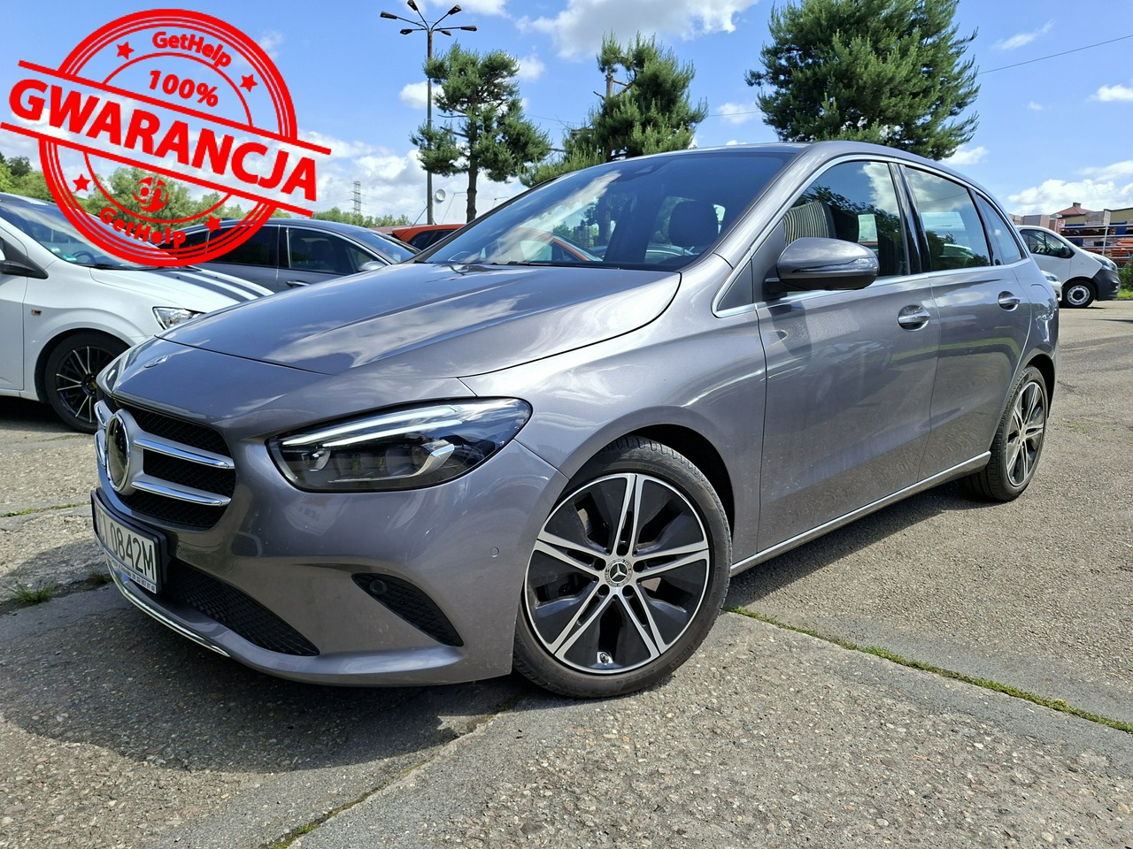 Mercedes-Benz Klasa B | 4X4 (Doł. Automatycznie) | Automatyczna | 225 Km | Szary