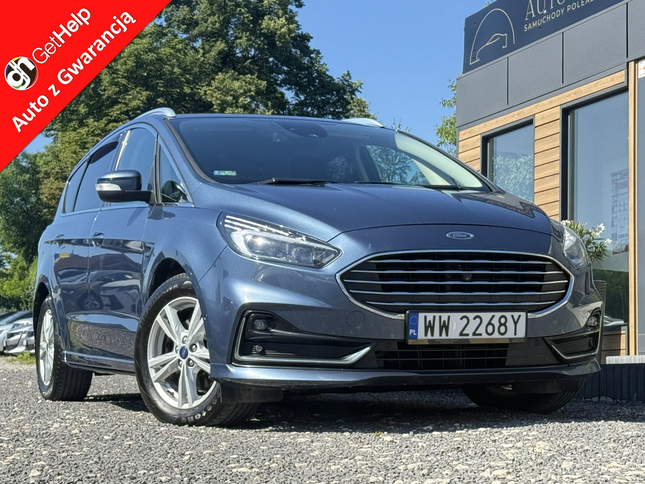 Ford S-Max | Fwd (Przód) | Automatyczna | 150 Km | Granatowy