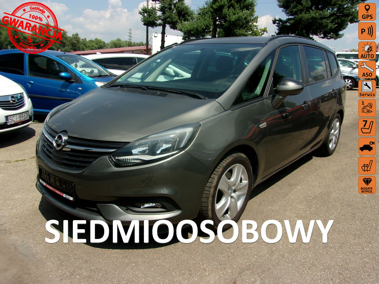Opel Zafira | Fwd (Przód) | Manualna | 140 Km | Szary