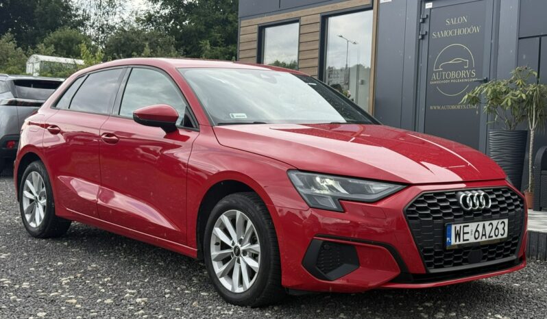 Audi A3 Sportback | FWD (przód) | Automatyczna | 150 KM | Czerwony full