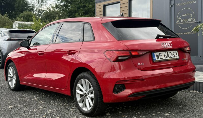 Audi A3 Sportback | FWD (przód) | Automatyczna | 150 KM | Czerwony full