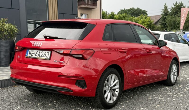 Audi A3 Sportback | FWD (przód) | Automatyczna | 150 KM | Czerwony full
