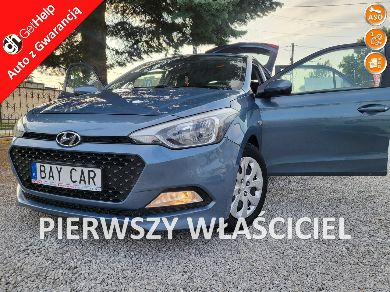 Hyundai I20  | Fwd (Przód) | Manualna | 85 Km | Niebieski