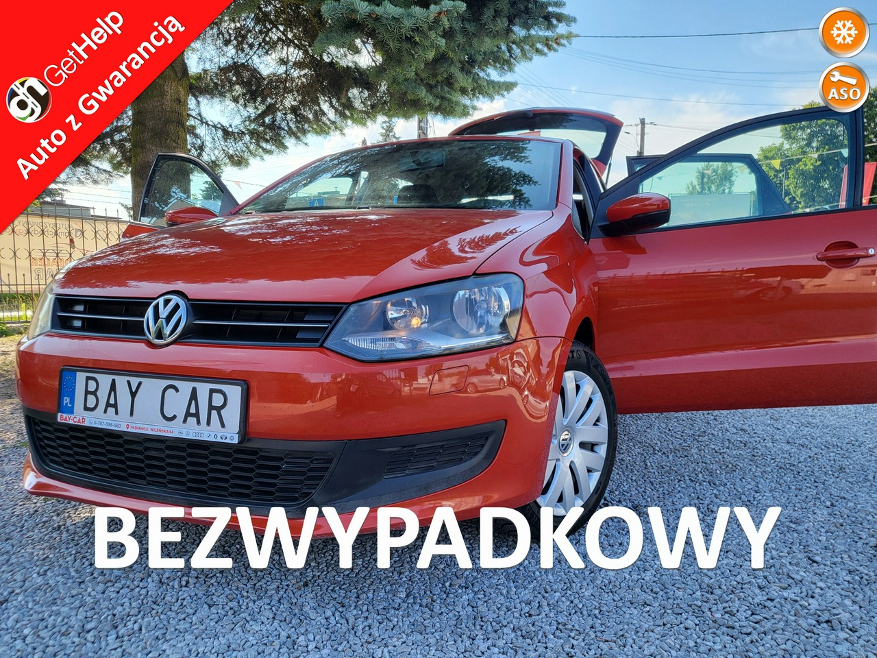 Volkswagen Polo  | Fwd (Przód) | Manualna | 70 Km | Pomarańczowy