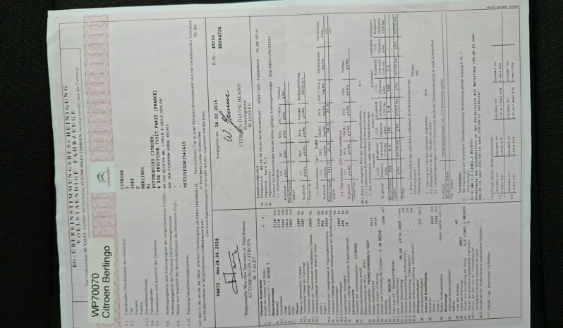 Citroën Berlingo | FWD (przód) | Manualna | 120 KM | Szary full
