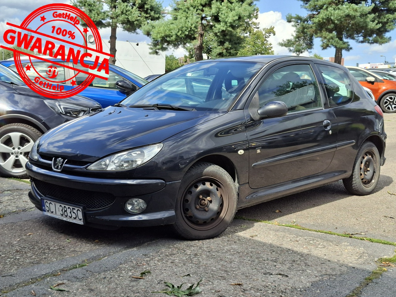 Peugeot 206 | Fwd (Przód) | Manualna | 75 Km | Czarny