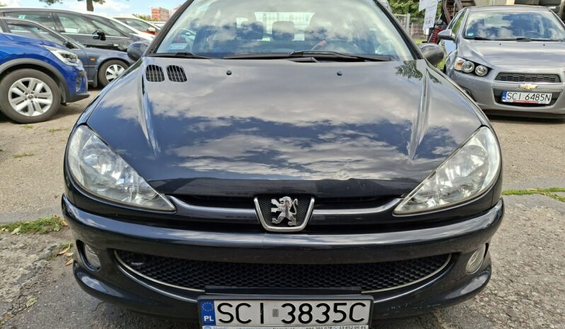 Peugeot 206 | FWD (przód) | Manualna | 75 KM | Czarny full