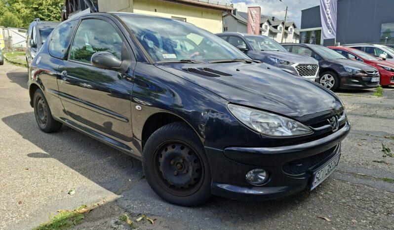 Peugeot 206 | FWD (przód) | Manualna | 75 KM | Czarny full