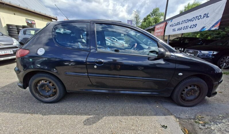 Peugeot 206 | FWD (przód) | Manualna | 75 KM | Czarny full