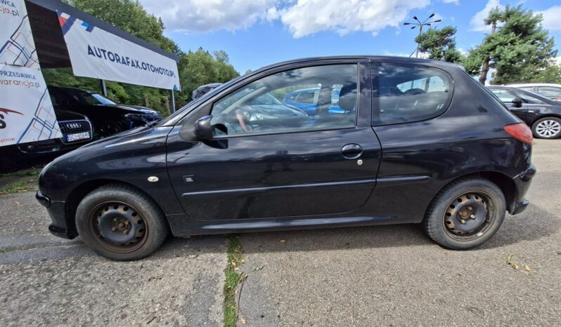 Peugeot 206 | FWD (przód) | Manualna | 75 KM | Czarny full