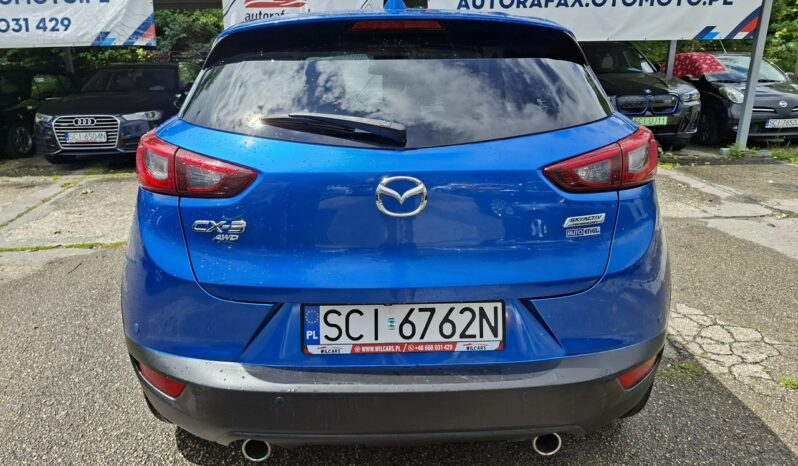 Mazda CX-3 | 4×4 (doł. automatycznie) | Manualna | 150 KM | Niebieski full