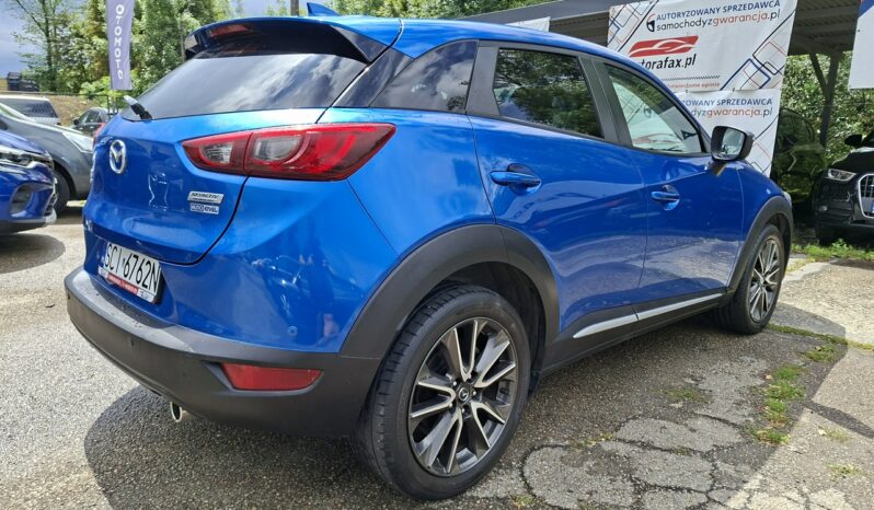 Mazda CX-3 | 4×4 (doł. automatycznie) | Manualna | 150 KM | Niebieski full