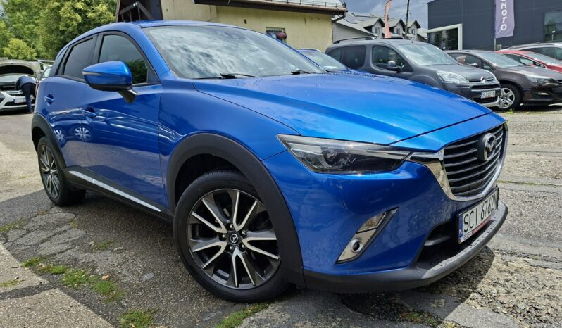 Mazda CX-3 | 4×4 (doł. automatycznie) | Manualna | 150 KM | Niebieski full