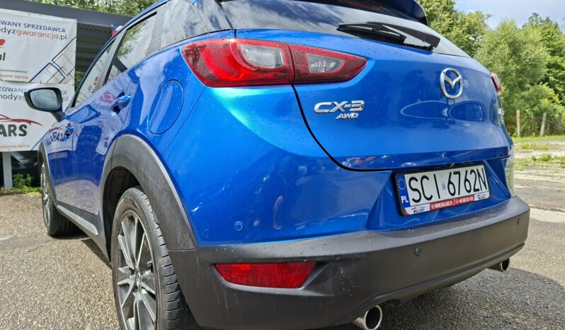 Mazda CX-3 | 4×4 (doł. automatycznie) | Manualna | 150 KM | Niebieski full