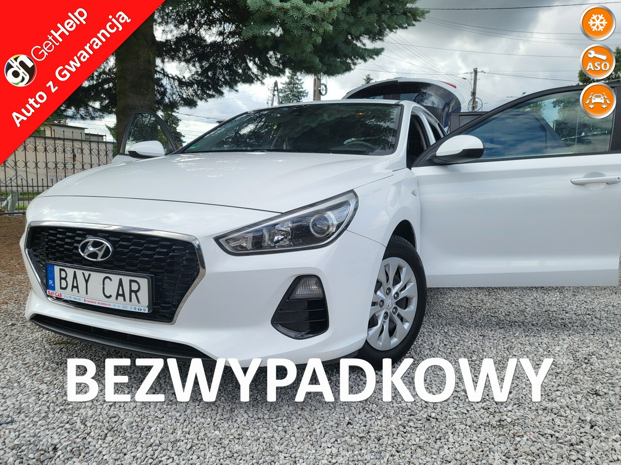 Hyundai I30 | Fwd (Przód) | Manualna | 100 Km | Biały