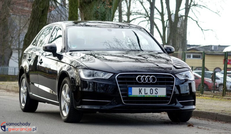 Audi A3 Sportback | FWD (przód) | Manualna | 105 KM | Czarny full