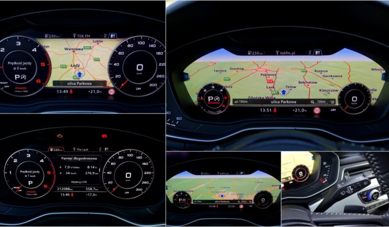 Audi A4 Avant | 4×4 (doł. automatycznie) | Automatyczna | 190 KM | Szary full