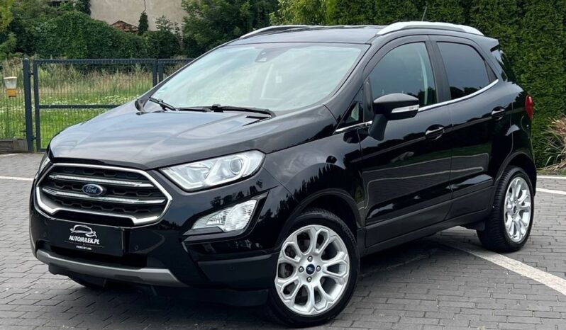 Ford   EcoSport    125 KM    Manualna    FWD (przód)    Czarny full