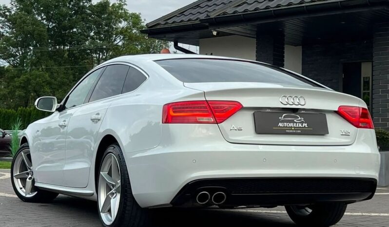 Audi   A5 Sportback    177 KM    Automatyczna    4×4 (stały)    Biały full