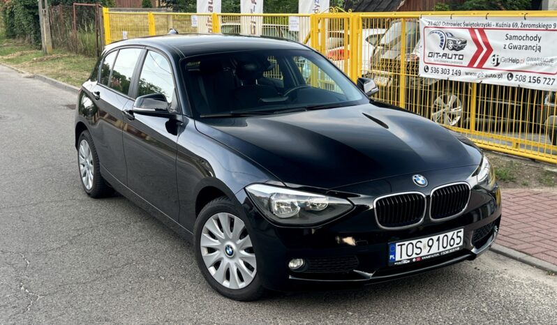 BMW Seria 1 | RWD (tył) | Manualna | 136 KM | Czarny full