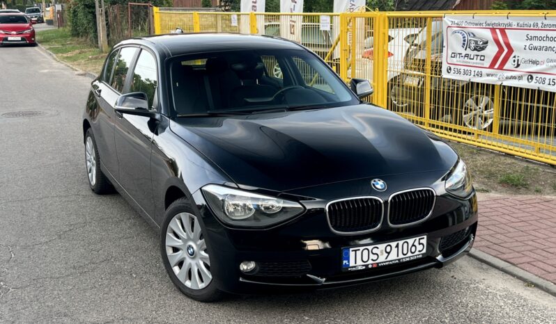 BMW Seria 1 | RWD (tył) | Manualna | 136 KM | Czarny full
