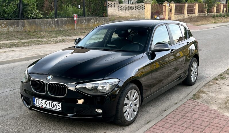 BMW Seria 1 | RWD (tył) | Manualna | 136 KM | Czarny full